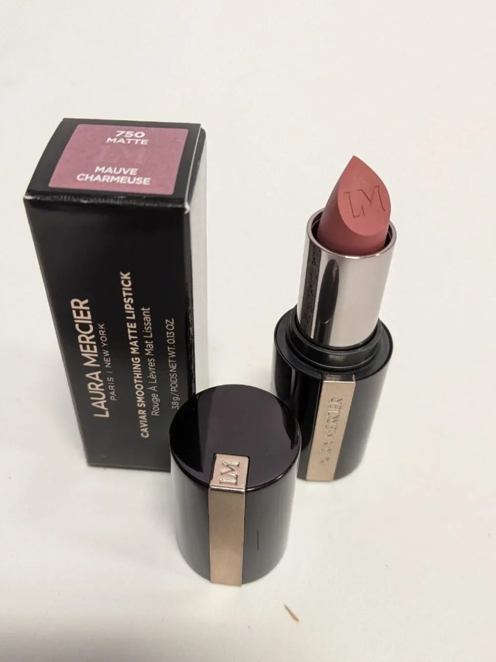 Laura Mercier Caviar Smoothing Matte Lipstick 750 Mauve Charmeuse